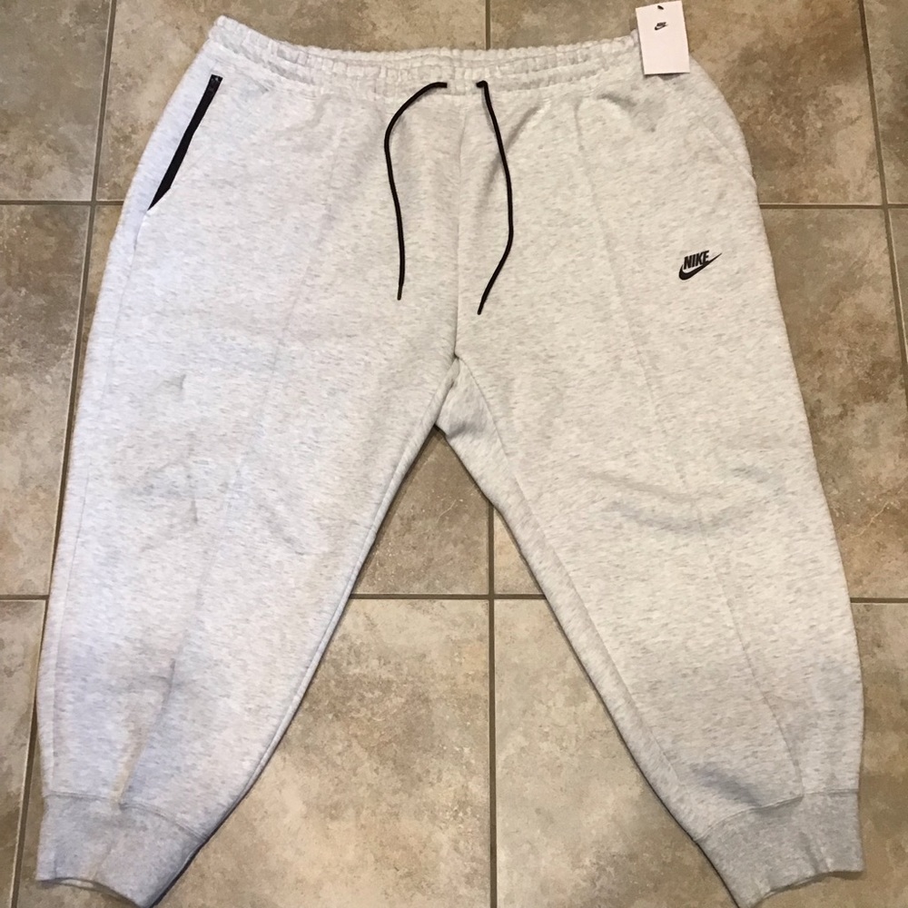 Nike Tech Fleece Sportswear Heather Gray Joggers Sweatpants FB8332-013 Womens 3X